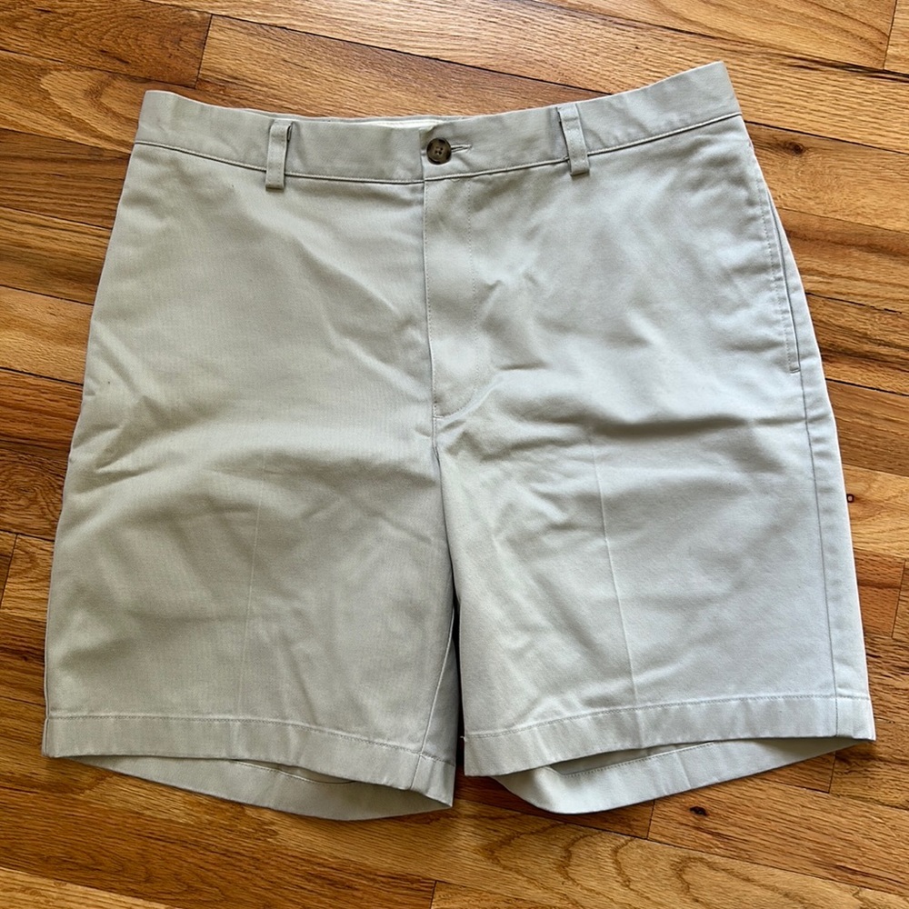 L.L.Bean Classic Fit Khaki Shorts